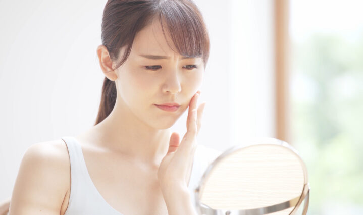 顔のむくみ・くすみ