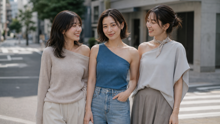 肩出し服が似合う体型に近づく最短手順
