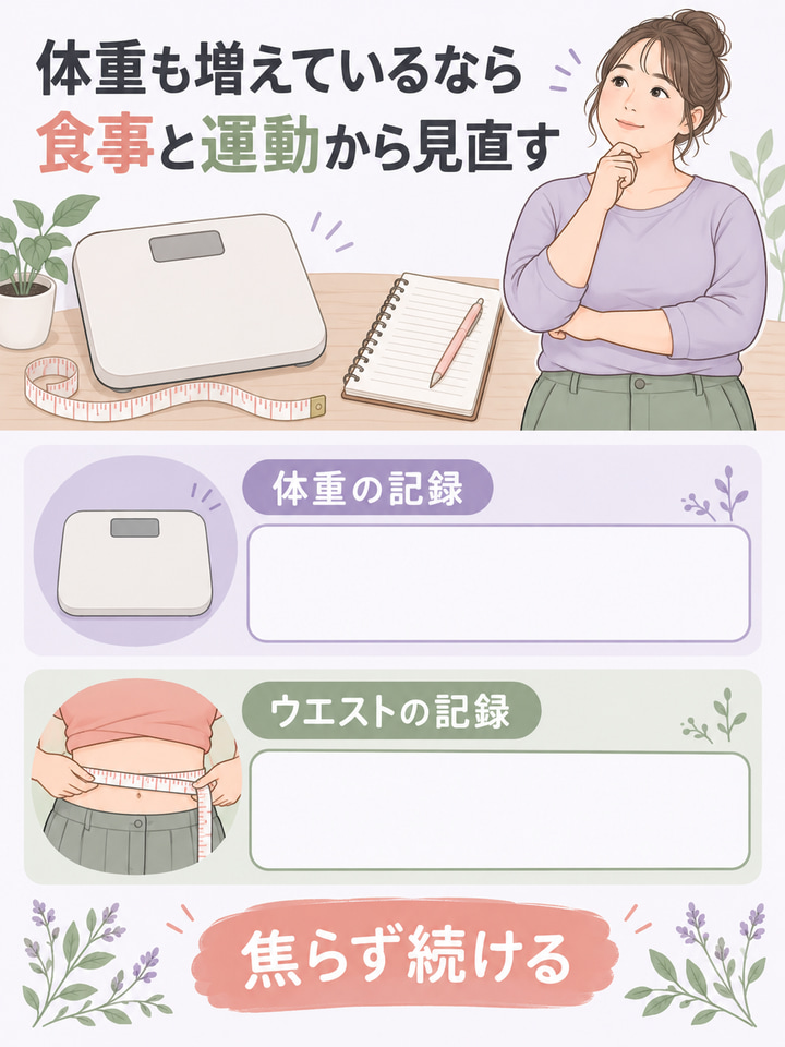 体重も全体的に増えている人に向く理由