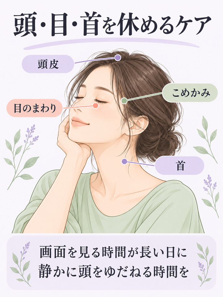 頭が冴える、目が疲れている人に向く理由