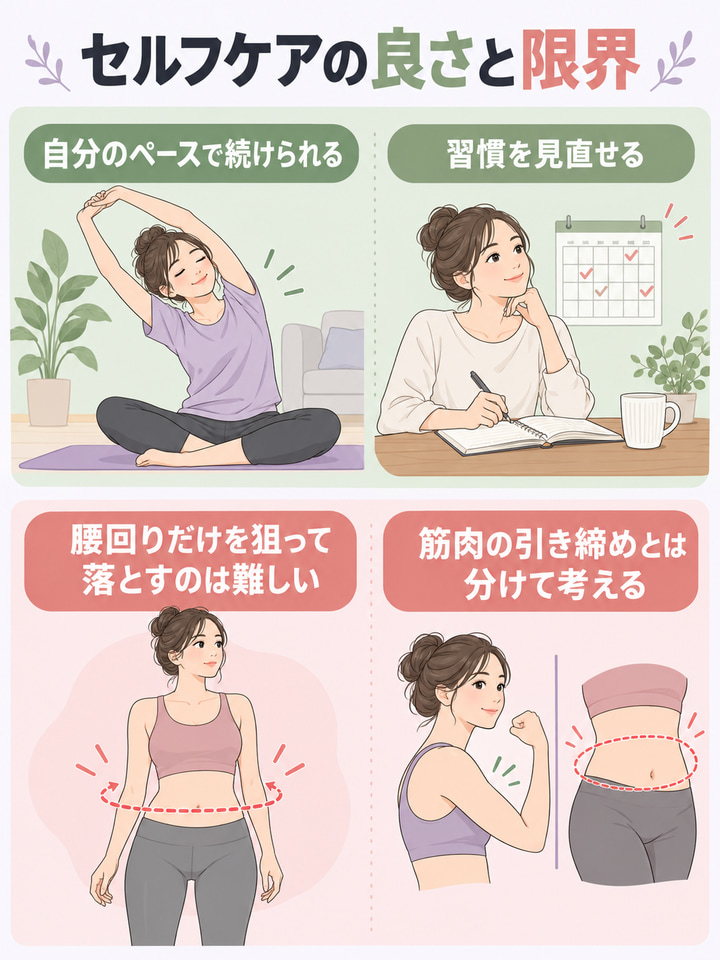 セルフケアのデメリットと、向かないケース