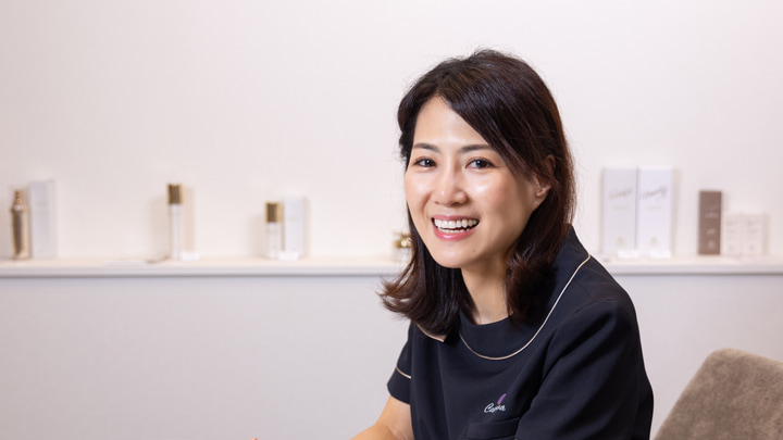 セルノヴァの承認済み日本人女性セラピストによる相談の様子